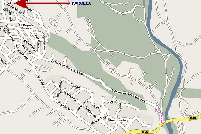 Acceso a la parcela