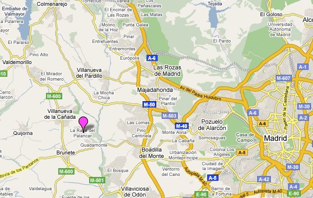 Ubicaci�n de la parcela
